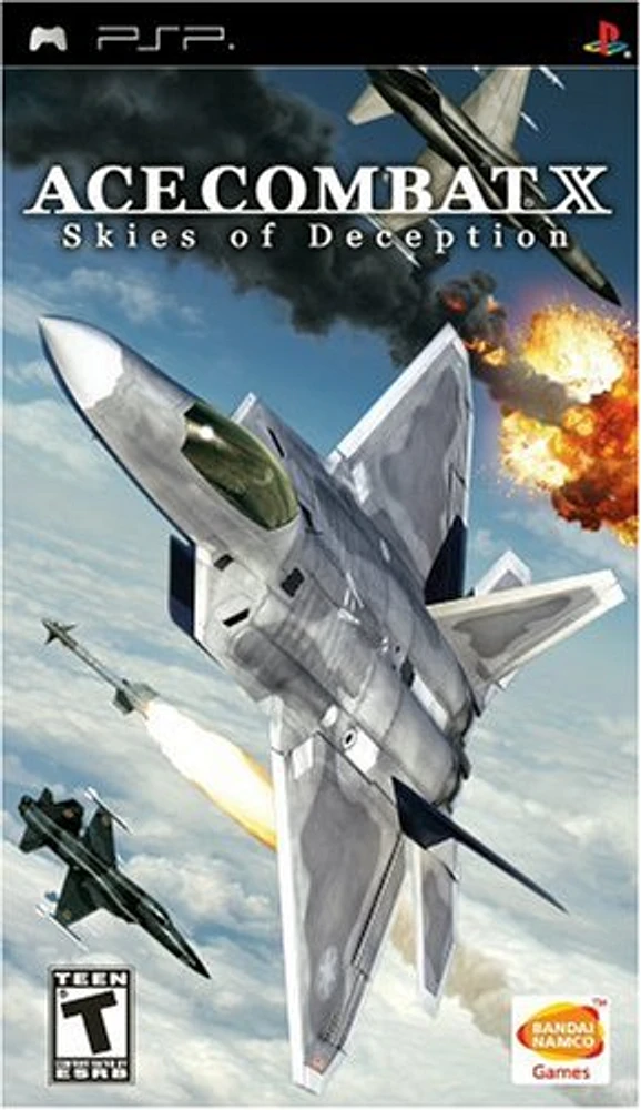 ACE COMBAT X:SKIES OF DECEPT - PSP - USED