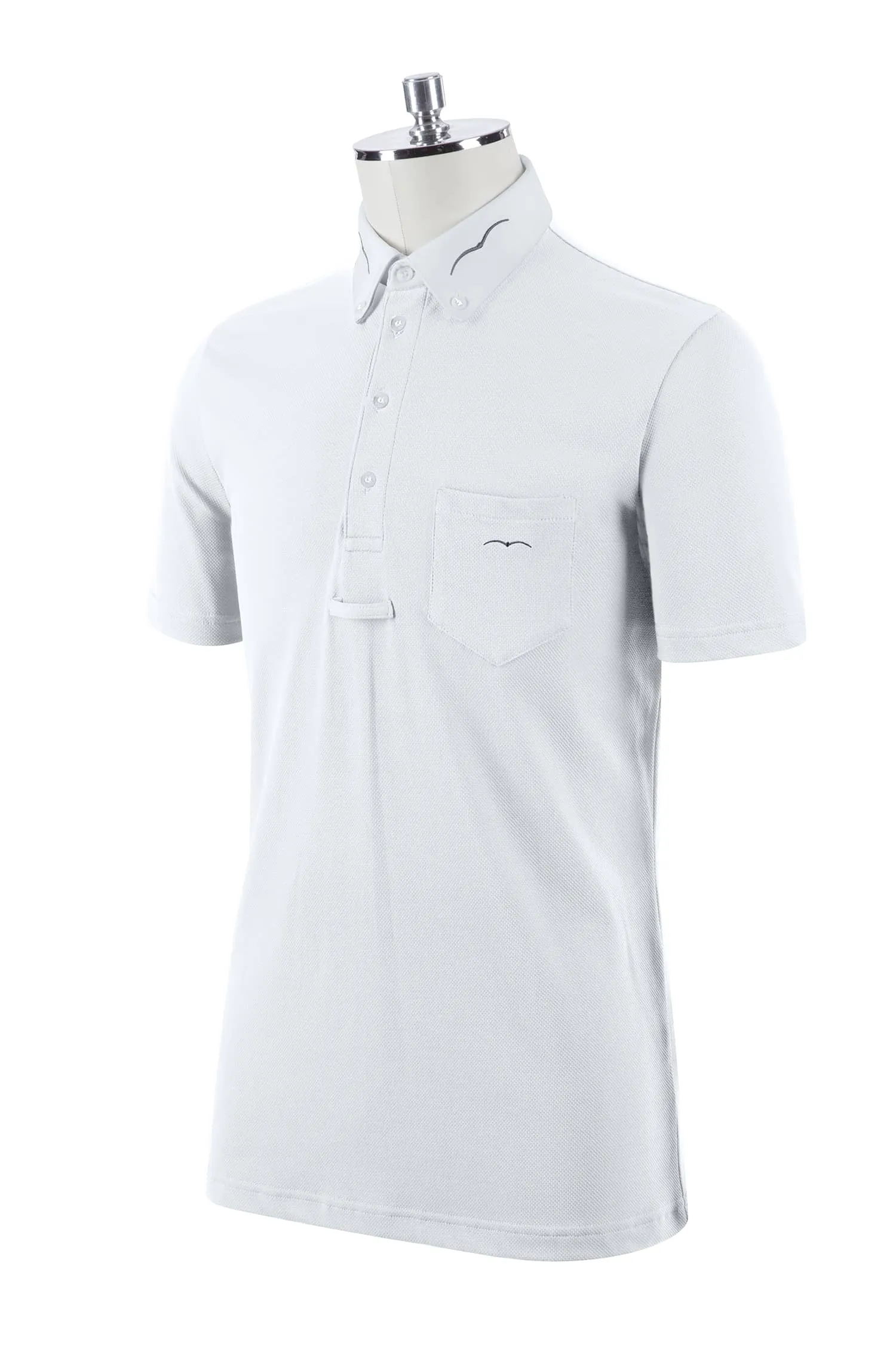 Animo Italia - Astrid Men's Short Sleeve Riding Polo