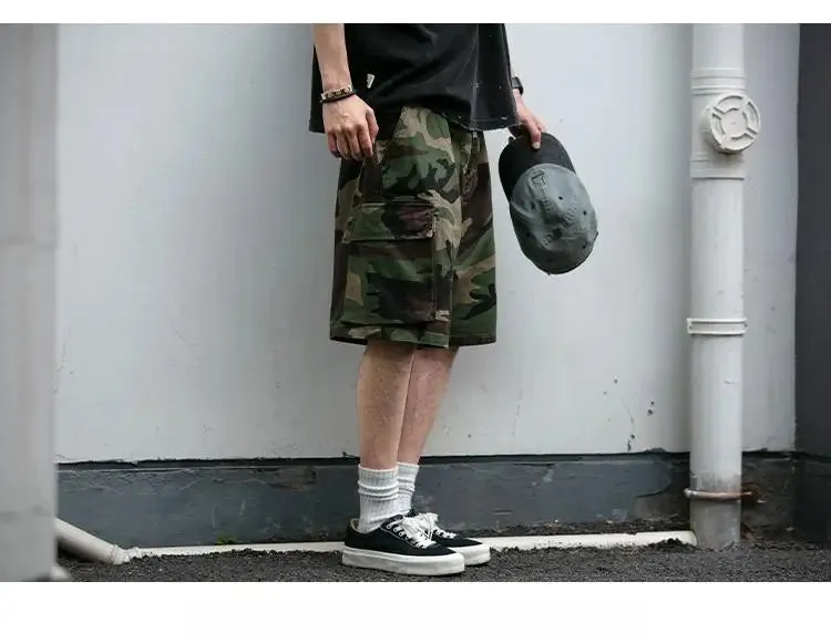 Camouflage Army Combat Style Shorts