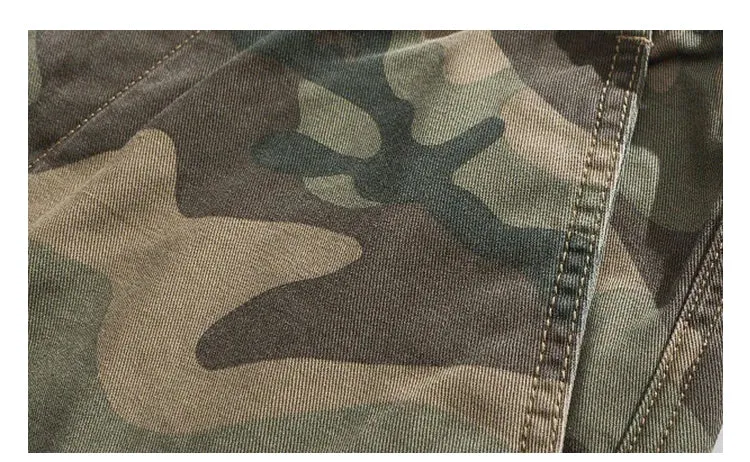 Camouflage Army Combat Style Shorts