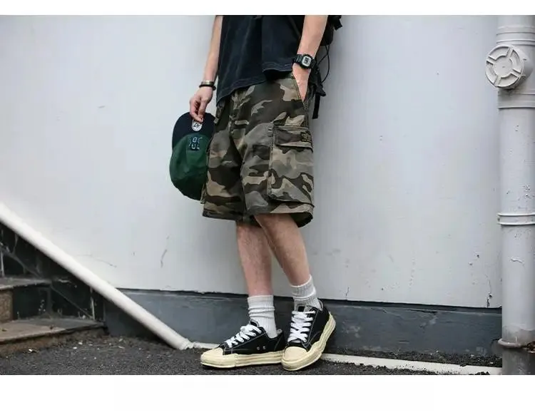 Camouflage Army Combat Style Shorts