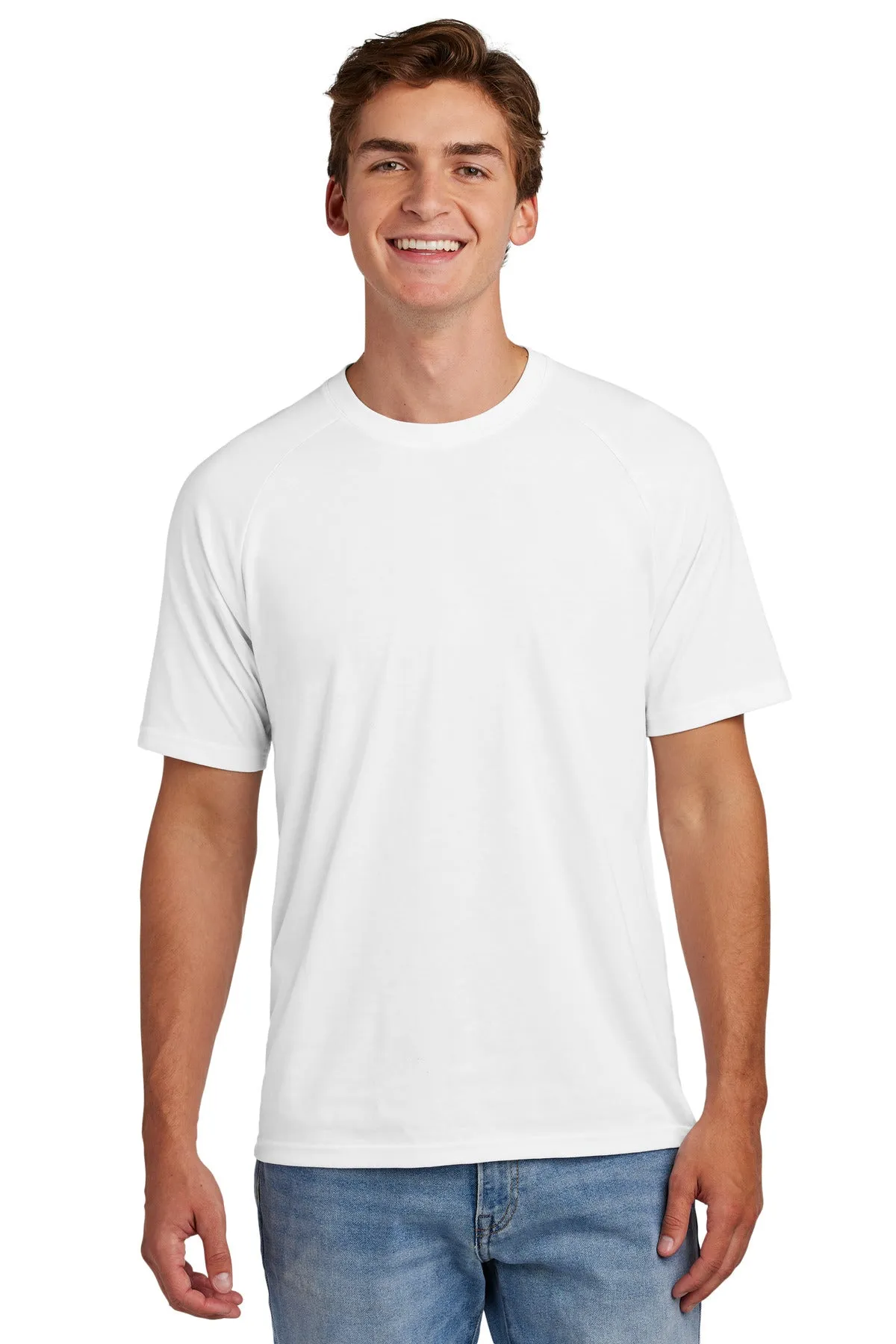 Custom Embroidered - Sport-Tek Halftime Raglan Tee ST6040