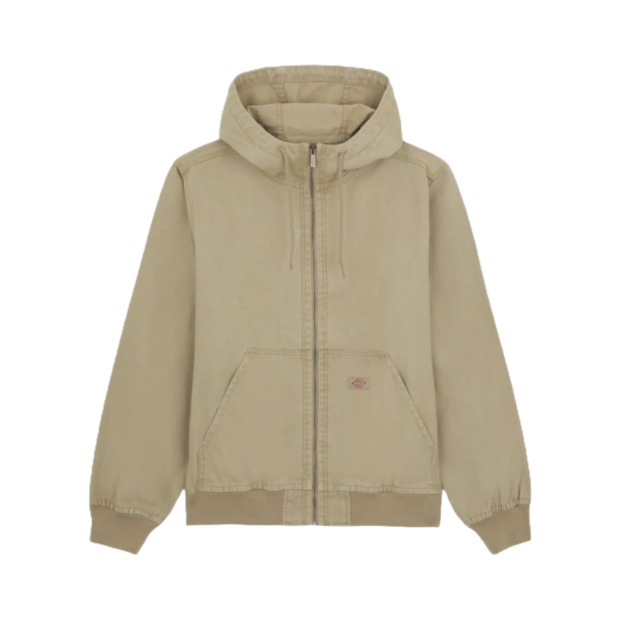 Dickies Duck Canvas Unlined Hooded Jacket - Desert Sand exclusive at
