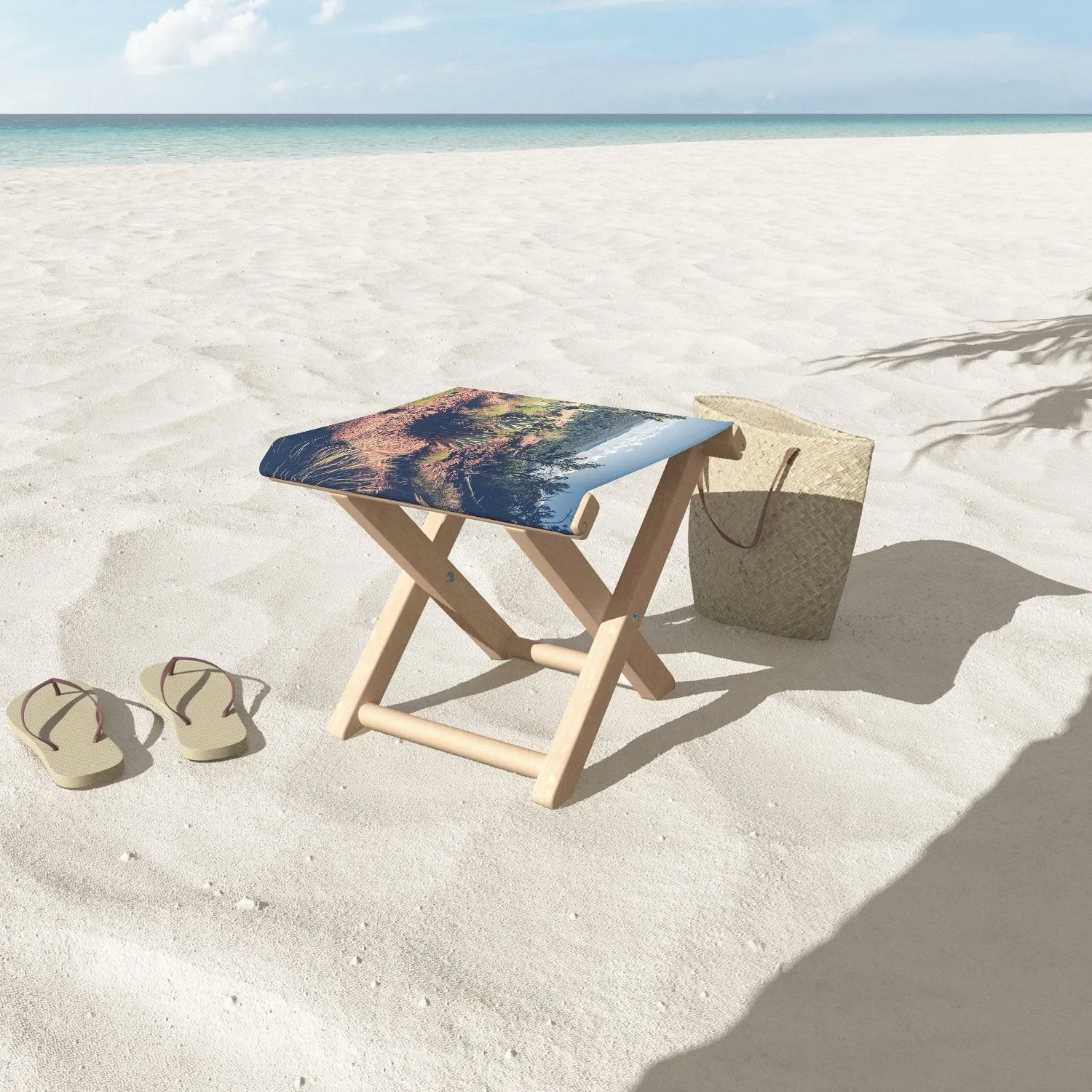 Lost In the Desert Folding Stool (DS) DD
