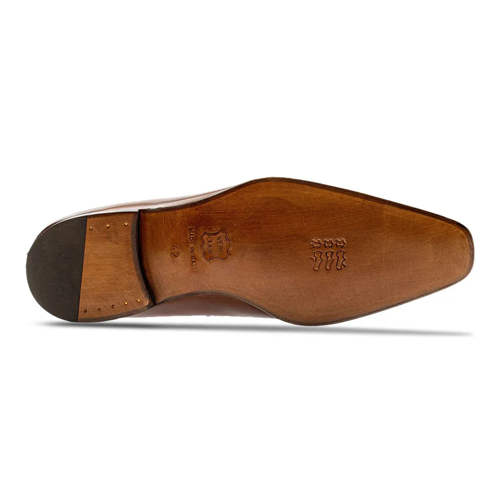 Mastrich Wholecut Derby Lace Up in Brown (Size 8) by Jose Real