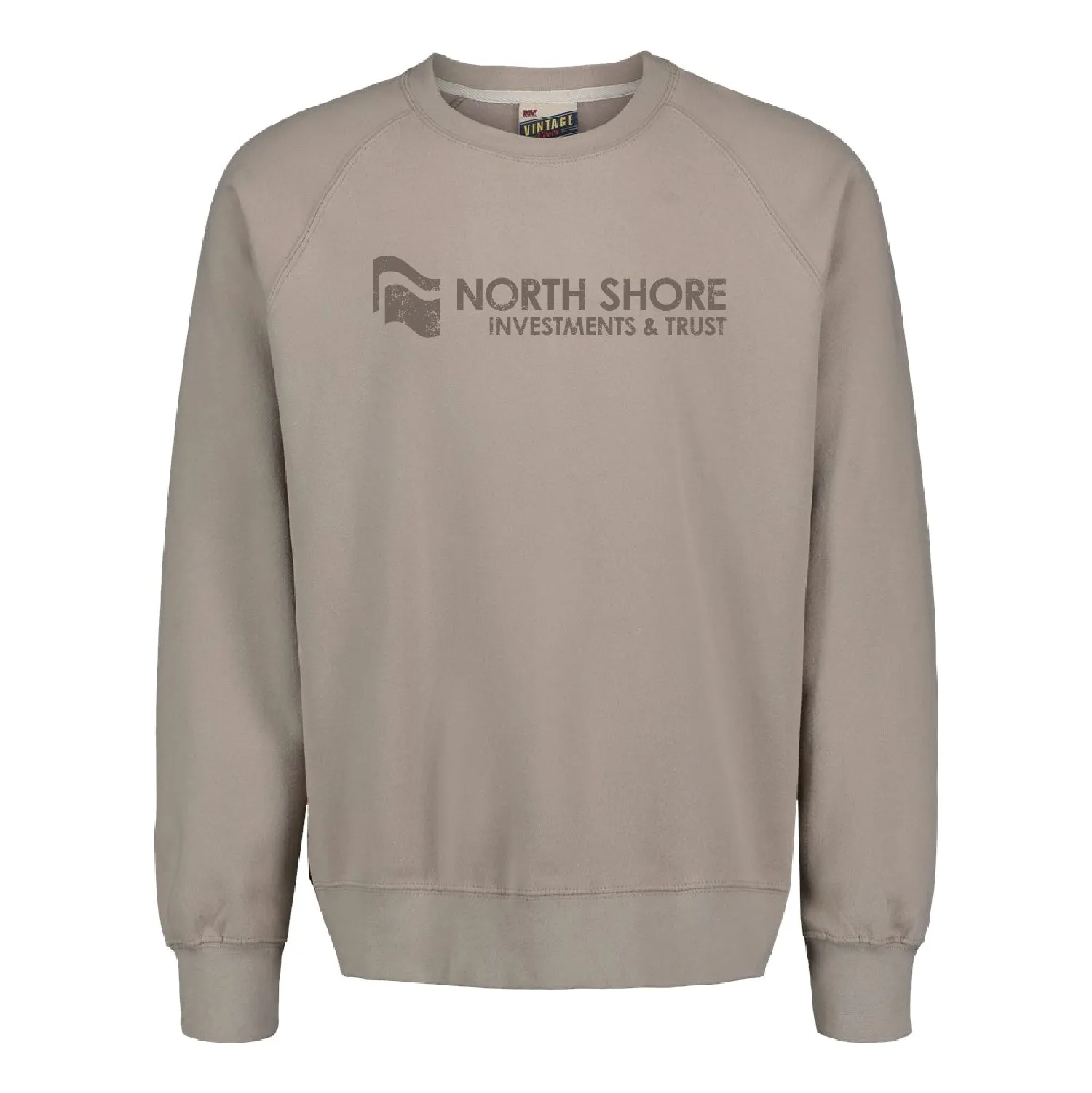 NSB Investments & Trust Vintage Fleece Raglan Crewneck Sweatshirt