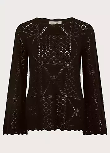 Pax Pointelle Jumper by Monsoon | Look Again