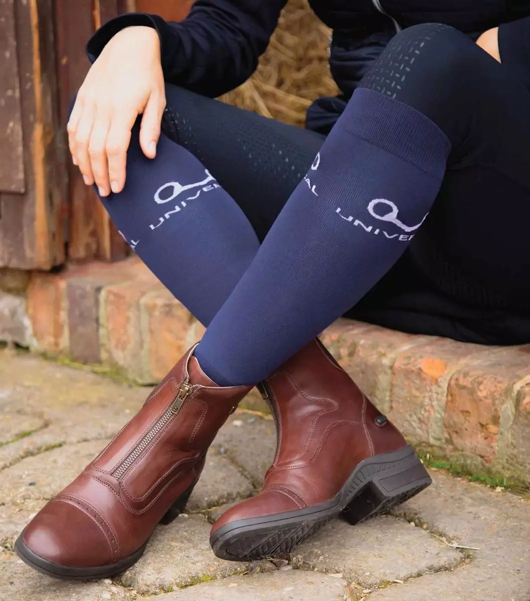 Premier Equine Junior Thin Stretch Riding Socks (2 Pairs)