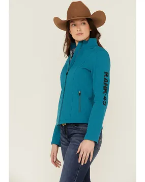 Product Name:  RANK 45® Women's Soft Shell Logo Riding Jacket