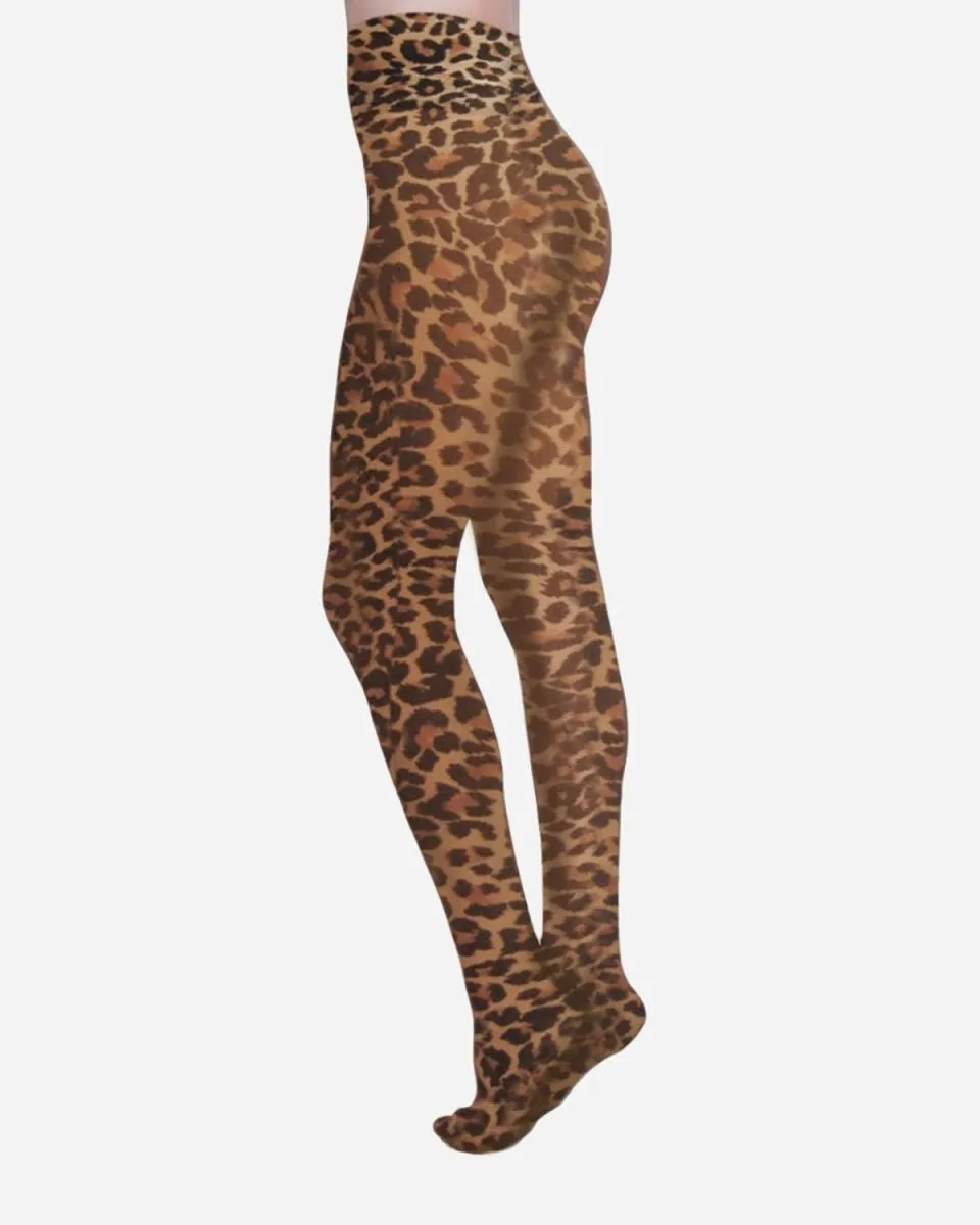 Sofia Leo Tights - Black/Brown